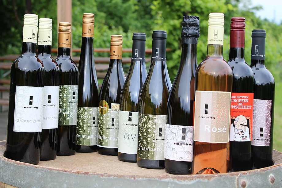 Nössings Weinsortiment
